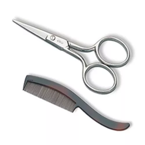 ULTRA MUSTACHE SCISSORS W/CMB