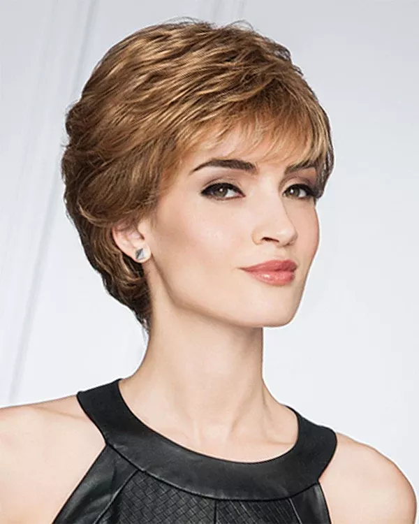 Upper Cut Monofilament Crown Synthetic Wig by Gabor