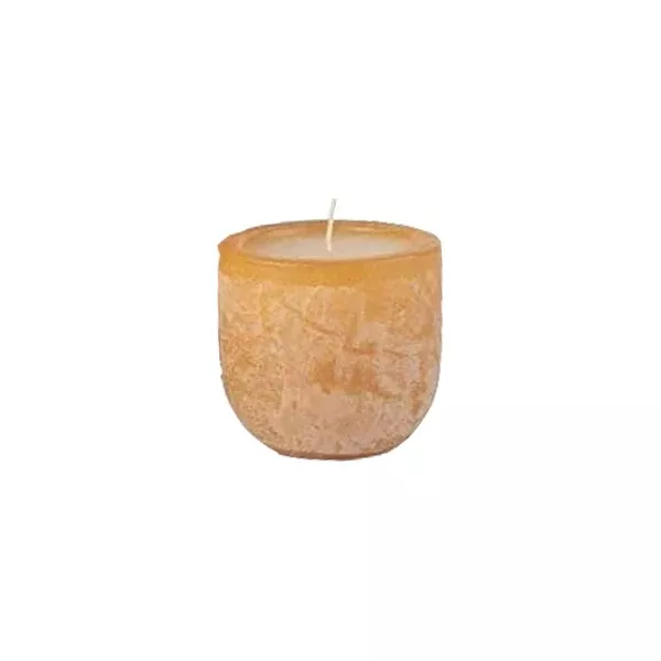 VANCE KITIRA TIMBER GOBLET CANDLE4.25''