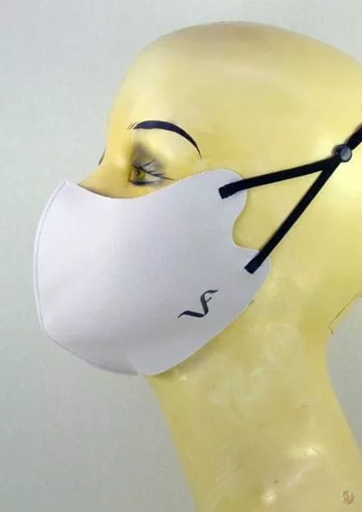 VF MASK LT GRAY [Fashion Mask | Washable | Adjustable Straps]