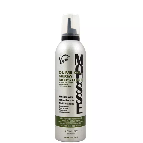Vigorol: Olive Oil Mega Moisture Mousse 12oz