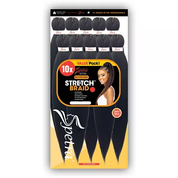 Vivica A Fox Spetra Synthetic Braid - 10X STRETCH BRAID 26