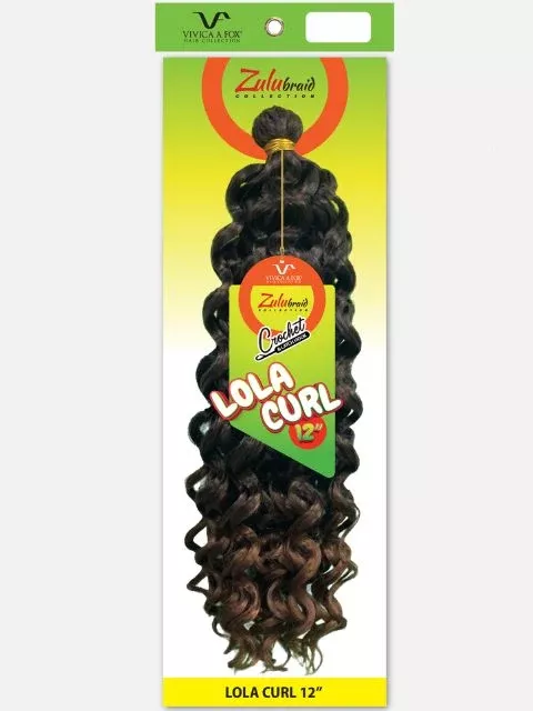 Vivica A Fox Zulu Braid LOLA CURL Crochet Braid