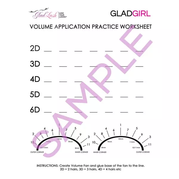 Volume Application Practice Worksheet – 25 per quantity