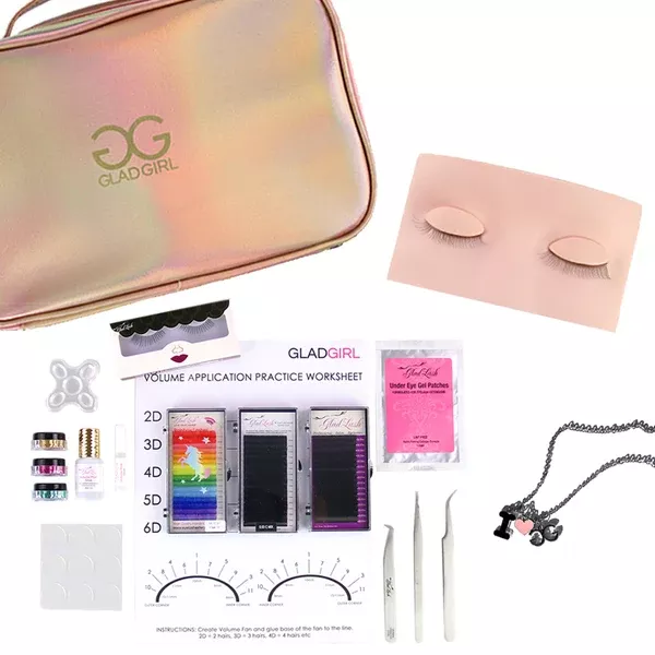 Volume & Mega Volume Eyelash Extension Practice Kit