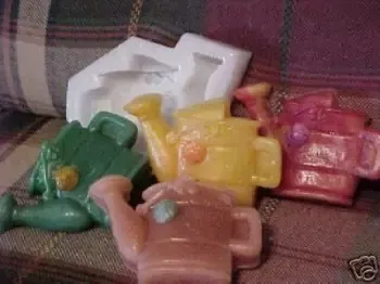 Watering Can Small Soap1 Cavity Silicone Mold 2469