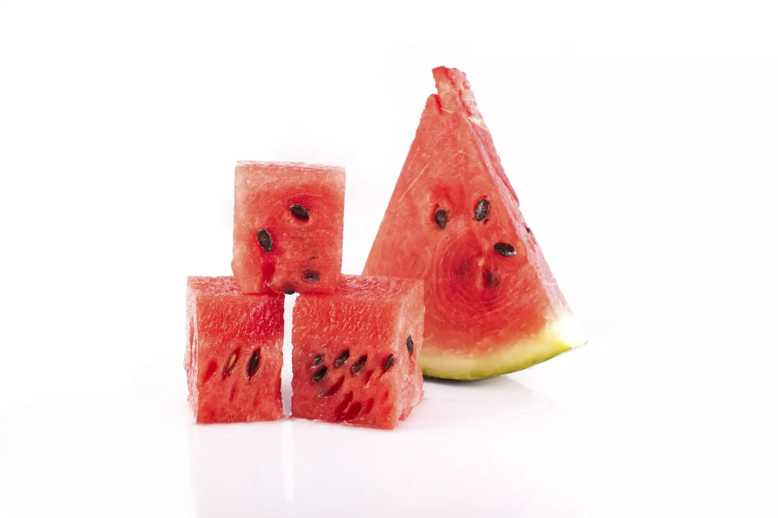 Watermelon Chunk Embeds 24 Cavity Silicone Mold 6017