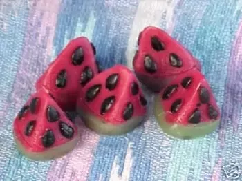 Watermelon Wedge Tarts8 Cavity Silicone Mold 86