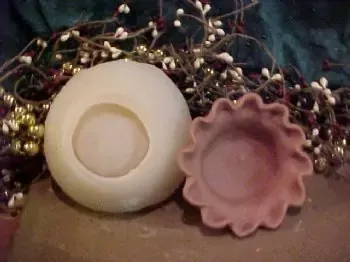 Wavy Pie Shell Full Crust 3 inch Silicone Mold1079