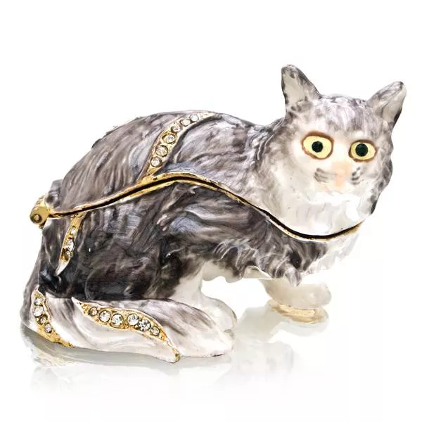 Welforth Cat Jewelry Box J-333