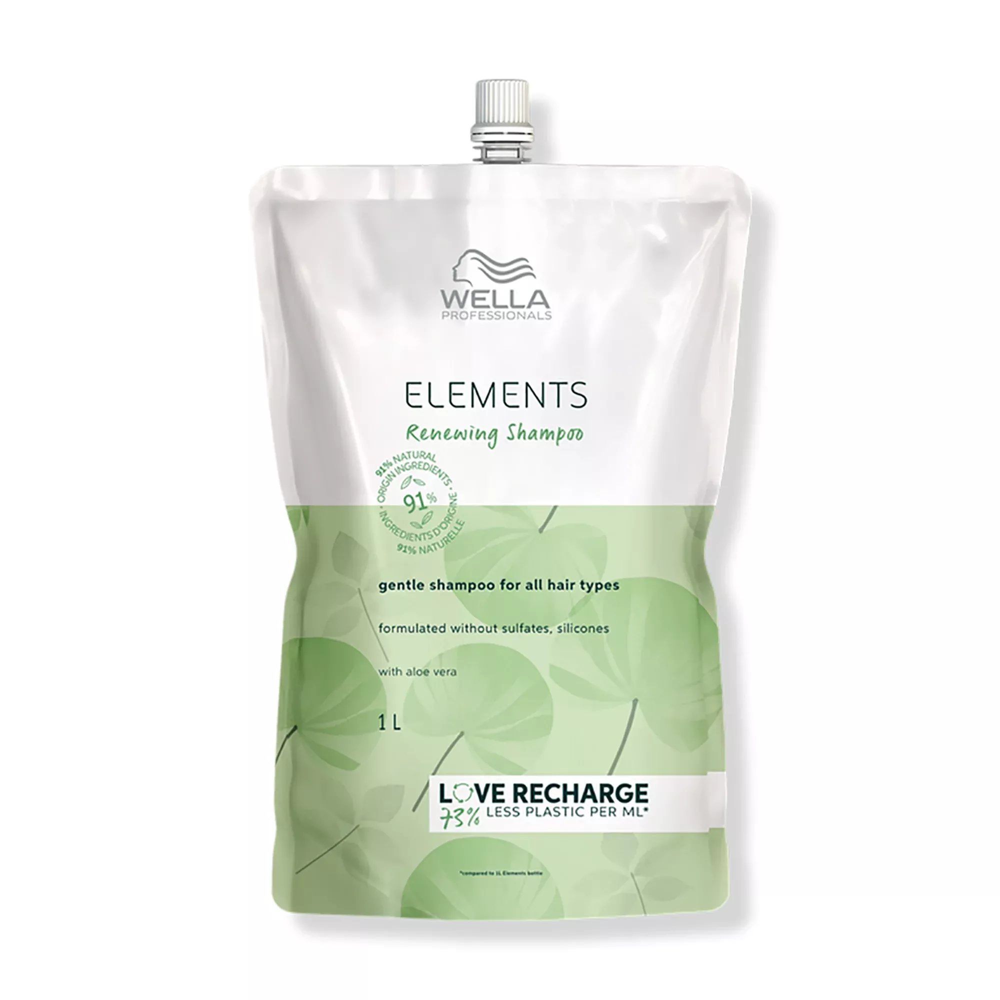 Wella Elements Renewing Shampoo Pouch – 33oz
