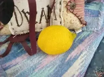 Whole Lemon Small Soap 1 Cavity Silicone Mold 1236