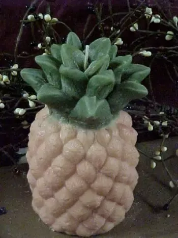 Whole Pineapple Candle 1 Cavity Silicone Mold 1474