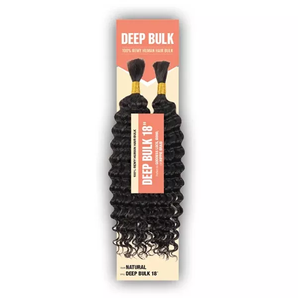 The Wig 100% Remy Human Hair Braid - DEEP BULK 18