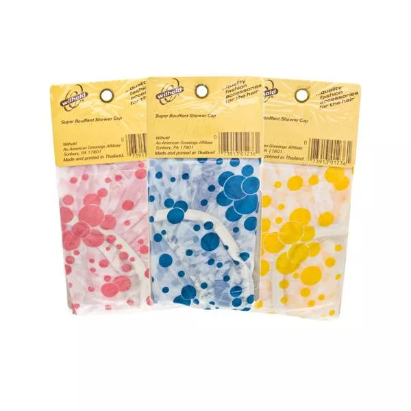 Wilhold Super Bouffant Shower Cap Assorted Colors