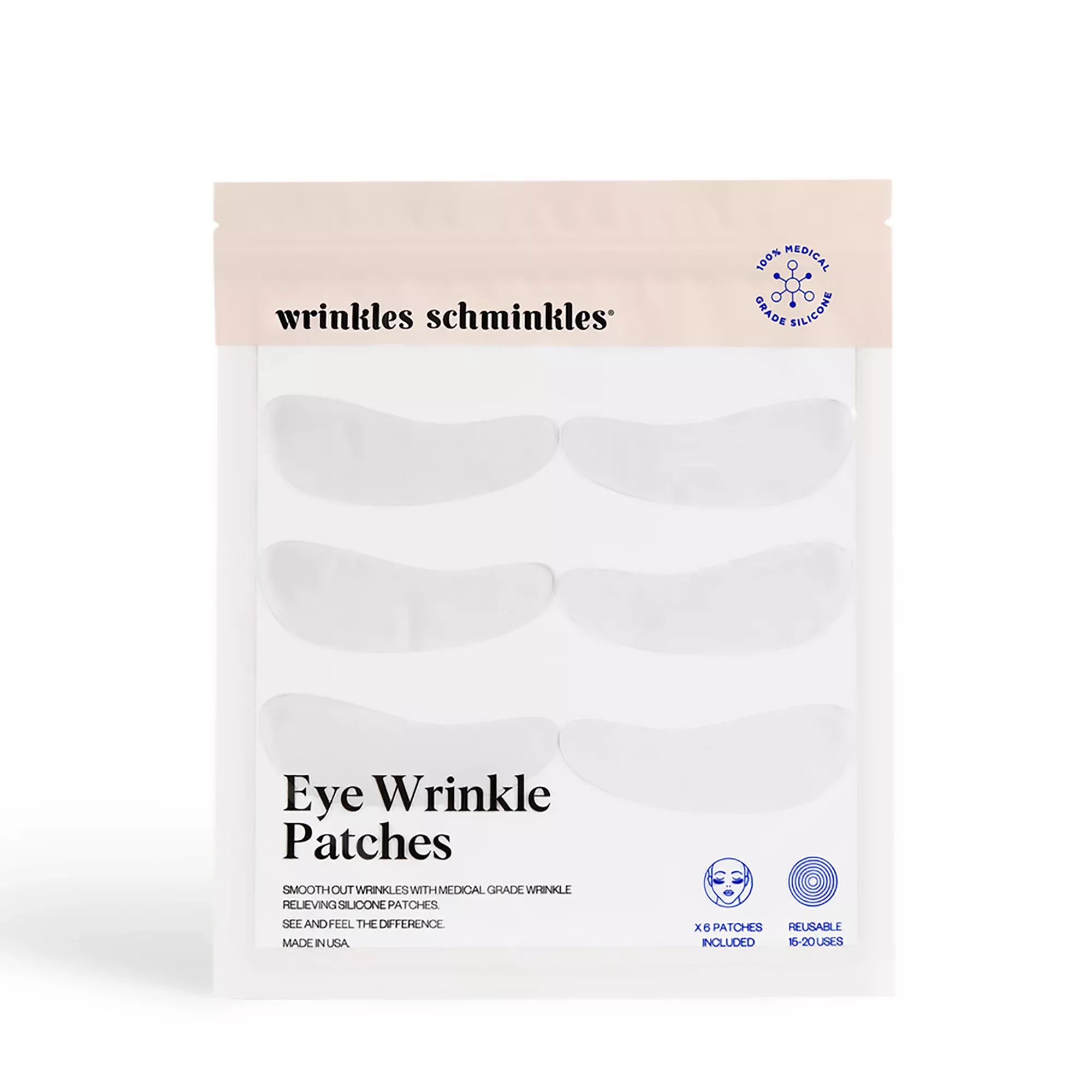 Wrinkles Schminkles Eye Wrinkle Patches – 3pk