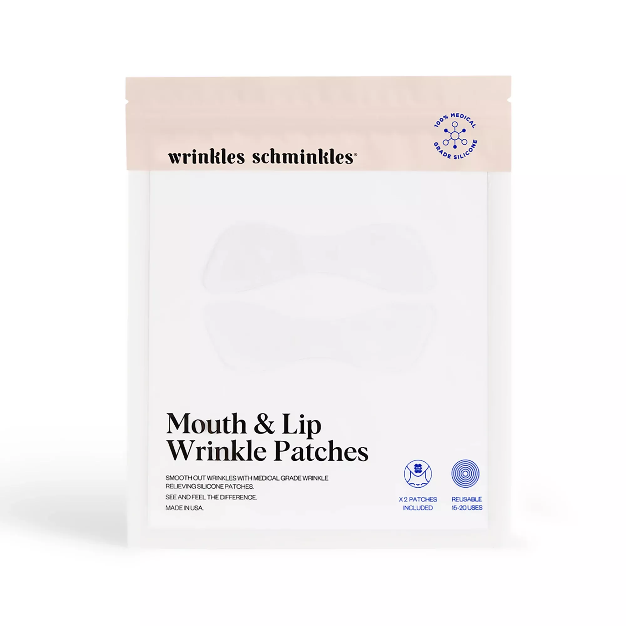 Wrinkles Schminkles Mouth & Lip Wrinkle Patches – 2pc