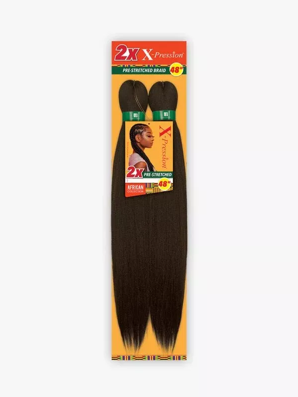 X-Pression Pre-Stretched Braid 48″