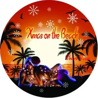 Xmas on the Beach Shaving Soaps 2.oz
