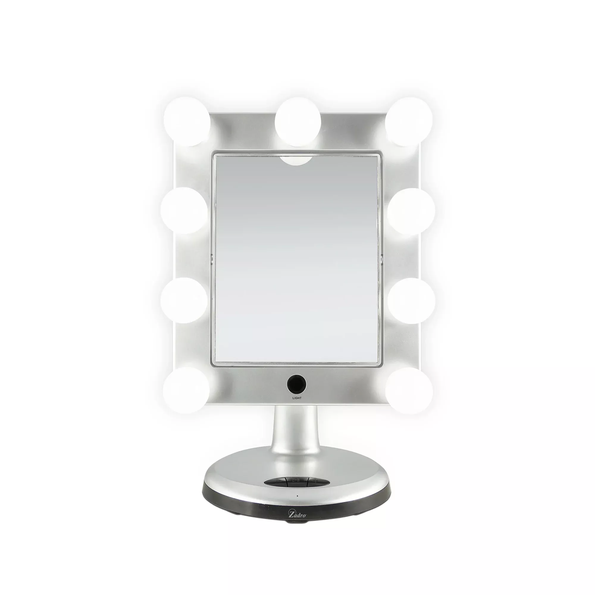 Zadro MELROSE 10.5″ Rectangle LED Variable Bluetooth Mirror 5X/1X HLVARBT45