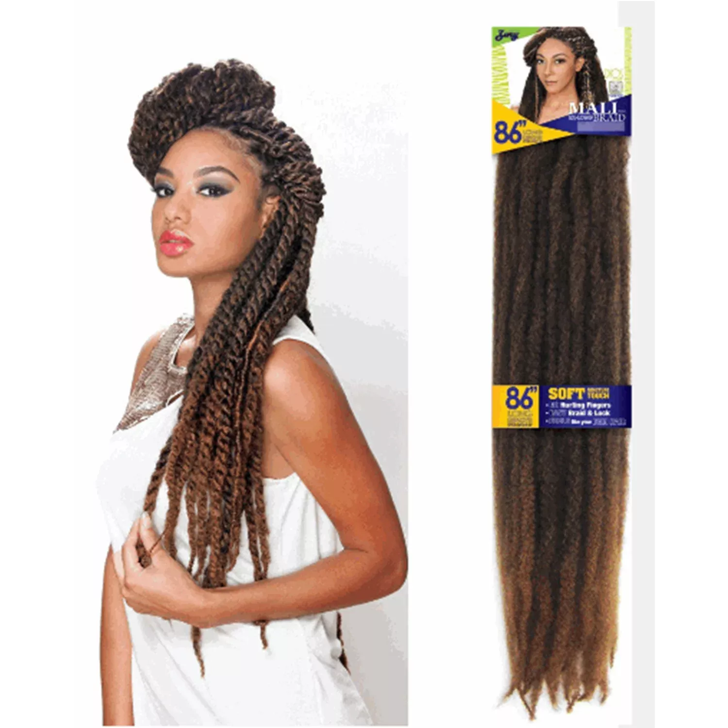 Zury Dios Braid Mali Twist Ex-Long Braiding Hair 86"