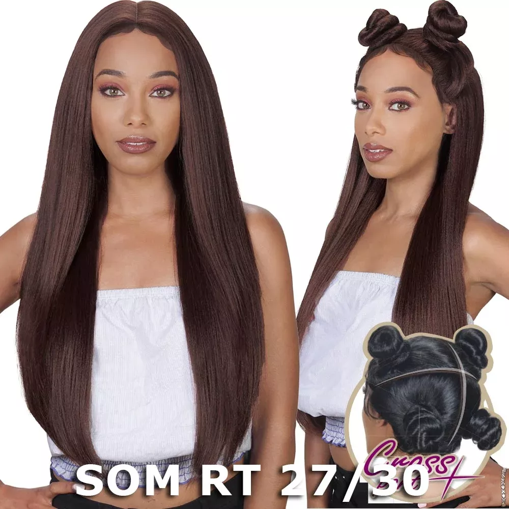 Zury Sis 360 Cross Part Lace Front Wig – Straight