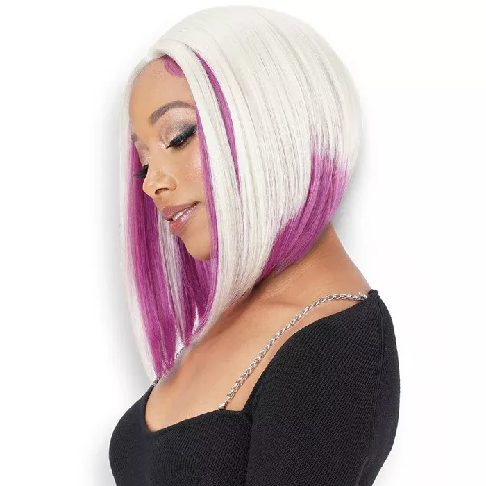 Zury Sis Angle Bob Style HD Lace Front Wig – NEELA