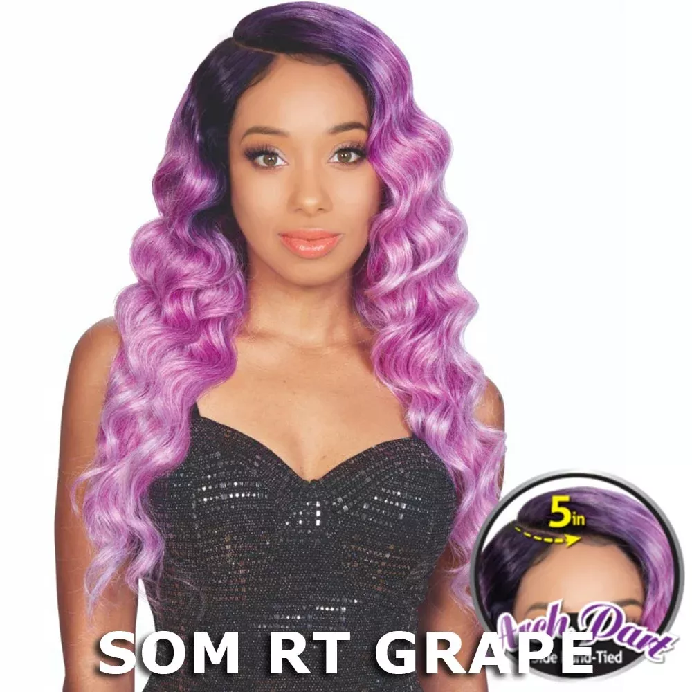 Zury Sis Beyond 5″ Arch Part Lace Front Wig – Spice