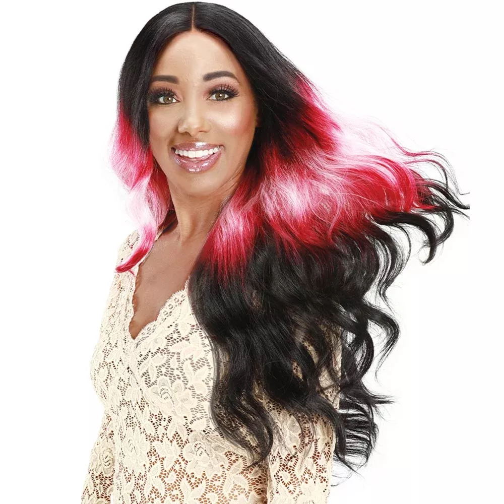 Zury Sis Beyond Layer Beam Colors HD Lace Front Wig – Jini