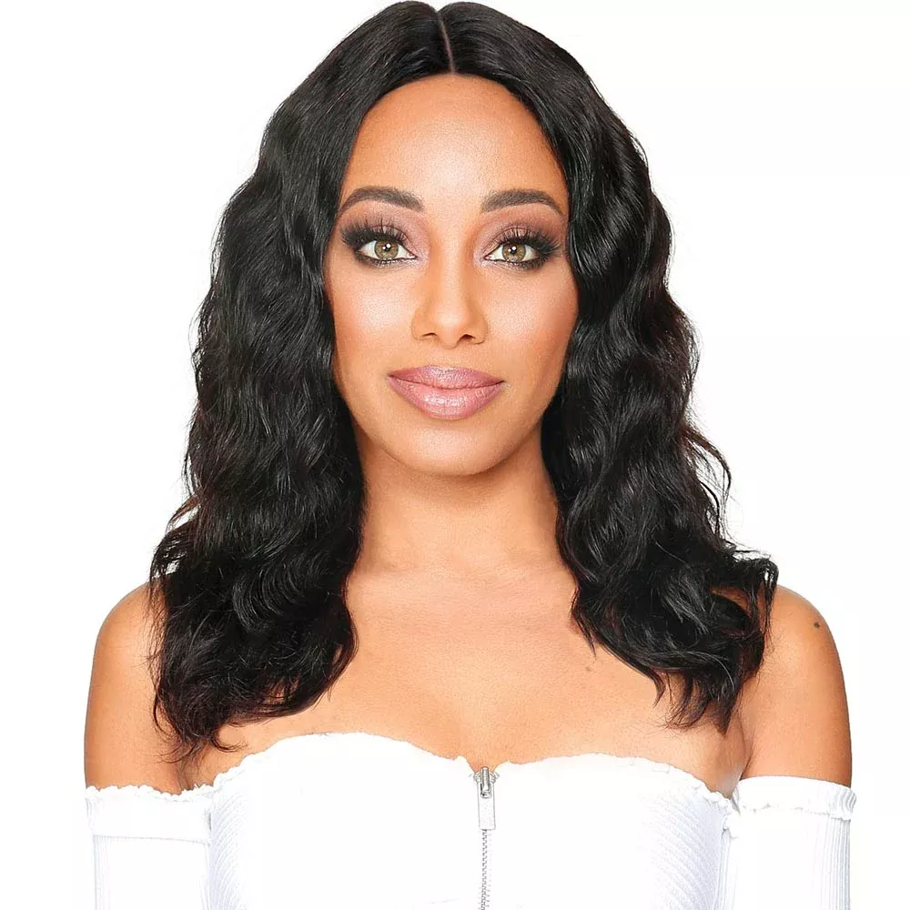 Zury Sis Wet & Wavy Brazilian Hair 6″ Deep HD Lace Front Wig – Pio